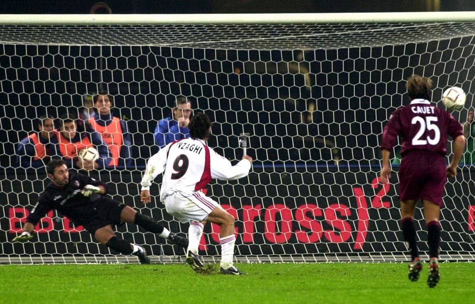 Inzaghi sbaglia il suo primo rigore al Milan, a Torino, dove il Milan perse 1-0 alla decima giornata: fu il capolinea per Terim. Ap